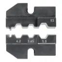 Knipex Crimping Die For Fiber Optic Connectors (FSMA-, ST-, SC- & STSC and K-Connectors) (97 49 83)