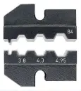 Knipex Crimping Die For Fiber Optic Connectors, Huber/Suhner (97 49 84)