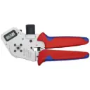 Knipex 10 1/2" Digital Crimping Pliers-Four Mandrel For Turned Contacts (97 52 63 DG)