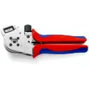 Knipex 10 3/4" Digital Crimping Pliers-Four Mandrel For Turned Contacts (97 52 65 DG)