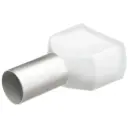 Knipex 20 AWG (0.5 mm²) Twin Wire End Ferrule With Collar (97 99 370)