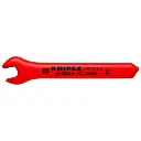 Knipex 4 1/4" Open End Wrench-1000V Insulated, 8 mm