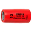 Knipex 3/8" Drive Socket-1000V Insulated, 12 mm (98 37 12)