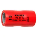 Knipex 3/8" Drive Socket-1000V Insulated, 13 mm (98 37 13)