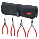 Knipex Set 4 Pc Circlip Set In Pouch (9K 00 19 51 US)