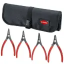 Knipex Set 4 Pc Precision Circlip Pliers Set - External (9K 00 80 50 US)