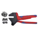 Knipex Set Crimp System Pliers (97 43 200) + Crimp Die: Solar Connectors For MC3 Multi Contact (97 49 65) Packaged In A Protective Plastic Case (9K 00 80 60 US)