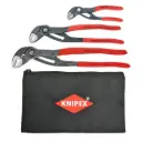 Knipex Set 3 Pc Cobra® Set w/ Keeper Pouch (87 01 125, 87 01 250,  87 01 300, 9K 00 90 12 US) (9K 00 80 122 US)