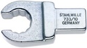 Stahlwille 733/10 12 Open Ring insert Tool 9x12 12mm (58231012)