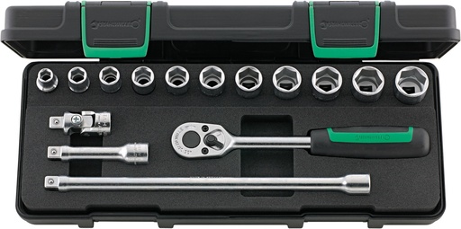 [STW_96022133] Stahlwille 456/11/4 KN SOCKET SET 3/8"