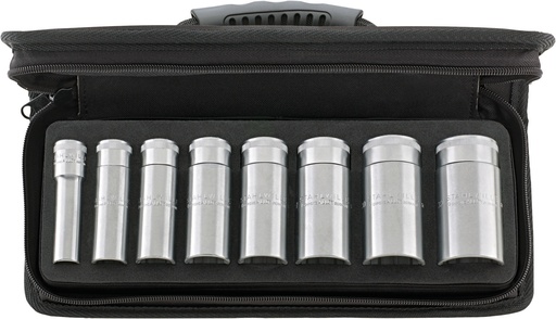 [STW_96030212] Stahlwille 51/8 N SET: SOCKETS 1/2" - EXTRA DEEP -