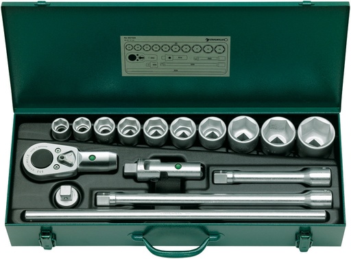 [STW_96050104] Stahlwille 55/10/6 SOCKET SET 3/4"