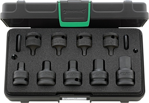 [STW_96231501] Stahlwille 54IMP/9 KN IMPACT socket kit 1/2 13pcs