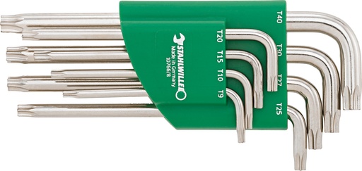 [STW_96432200] Stahlwille 10766/8 SATZ 8Pcs. HEXAGON KEY WRENCH SET TORX