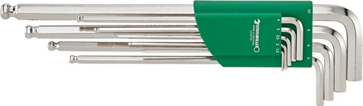 [STW_96432600] Stahlwille 10767/9 SATZ 9Pcs. BALL ENDED HEXAGON KEY WRENCH SET