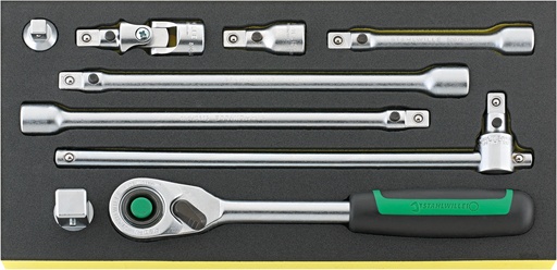 [STW_96830363] Stahlwille TCS 1/2 Inch-512/9 QR TCS TRAY SET FOR 1/2" CONTROL TOOLS