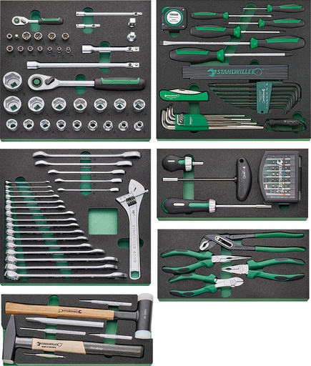 [STW_97830255] Stahlwille 821/6 TRAY TCS 1/2" WITH TOOL SET
