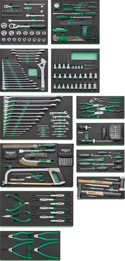 [STW_97830258] Stahlwille 821/12 TRAY TCS 1/2" WITH TOOL SET