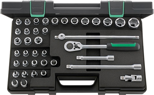 [STW_98811909] Stahlwille 876TX KN SOCKET SET TORX 1/2"