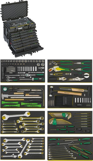 [STW_98814915] Stahlwille 13221 WT/TS TOOL TROLLEY WITH TCS-INLAY AND HAND TOOLS