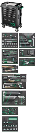 [STW_98830180] Stahlwille 93/250QR TOOL SET IN TOOL-CONTROL TRAY-SYSTEM