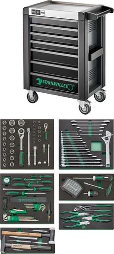 [STW_98830192] Stahlwille 95/157QR Tool assortment + workshop trolley