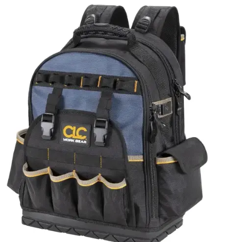 [HGN_PB1133] CLC SOFTSIDE TOOL CARRIER 38 Pocket Molded Base Tool Backpack