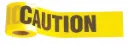 Johnson Level Standard Yellow "Caution Caution" Tape - 3" x 1000' (3332)