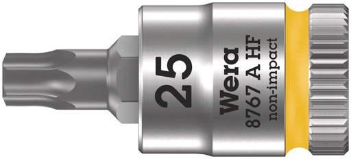 [WER_05003365001] Wera 05003365001 8767 A HF TORX® Zyklop Bit Socket w/Holding Function, 1/4" Dr, TX 25 X 28 mm