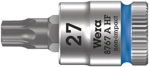 [WER_05003367001] Wera 05003367001 8767 A HF TORX® Zyklop Bit Socket w/Holding Function, 1/4" Dr, TX 27 X 28 mm