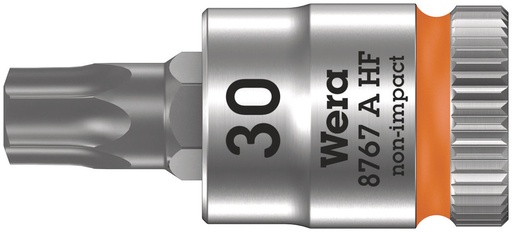[WER_05003369001] Wera 05003369001 8767 A HF TORX® Zyklop Bit Socket w/Holding Function, 1/4" Dr, TX 30 X 28 mm