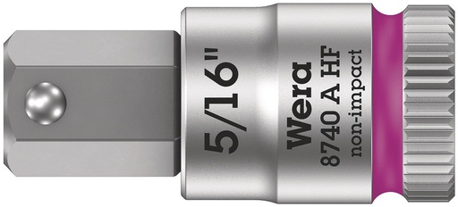 [WER_05003389001] Wera 05003389001 8740 A HF Zyklop Bit Socket w/Holding Function, 1/4" Dr, 5/16" X 28 mm