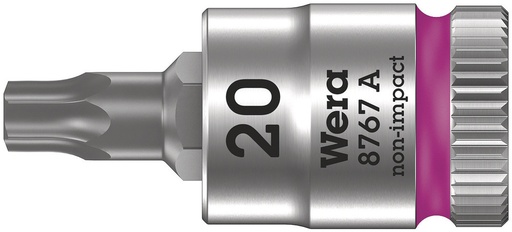 [WER_05003391001] Wera 05003391001 8767 A TORX® Zyklop Bit Socket, 1/4" Dr, TX 20 X 28 mm