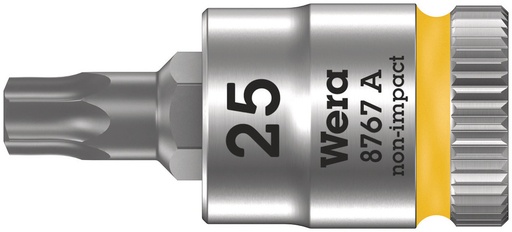 [WER_05003392001] Wera 05003392001 8767 A TORX® Zyklop Bit Socket, 1/4" Dr, TX 25 X 28 mm