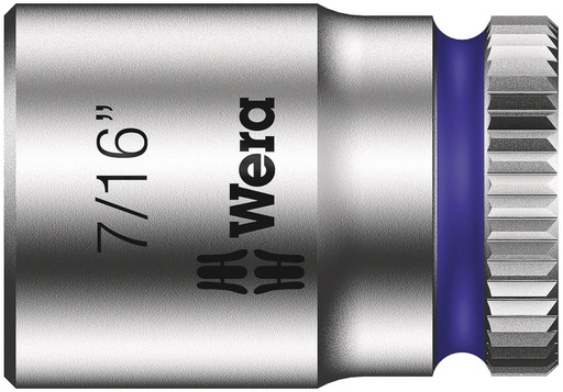 [WER_05003521001] Wera 05003521001 8790 HMA Zyklop 1/4" Socket, 7/16" X 23 mm