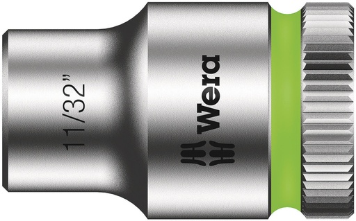 [WER_05003571001] Wera 05003571001 8790 HMB Zyklop 3/8" Socket, 11/32" X 29 mm