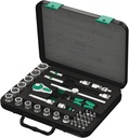 Wera 05003596001 8100 SB 4 Zyklop Speed Ratchet Set, 3/8" Dr, SAE, 38 Pc