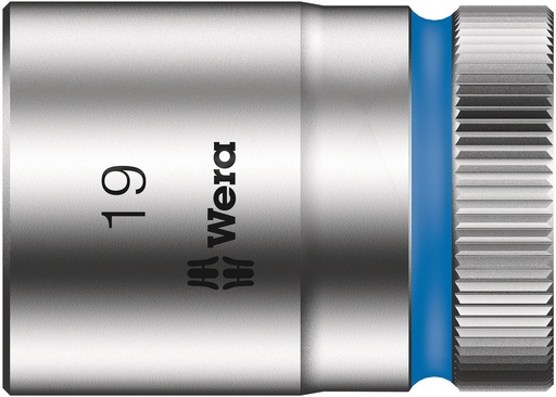 [WER_05003610001] Wera 05003610001 8790 HMC Zyklop Socket With 1/2" Dr, 19 X 37 mm