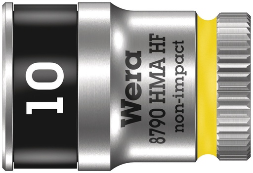 [WER_05003725001] Wera 05003725001 8790 HMA HF Zyklop Socket With 1/4" Dr w/Holding Function, 10 X 23 mm