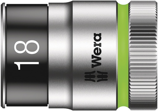 [WER_05003738001] Wera 05003738001 8790 HMC HF Zyklop Socket With 1/2" Dr w/Holding Function, 18 X 37 mm