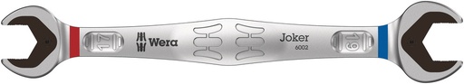 [WER_05003765001] Wera 05003765001 6002 Joker Double Open-Ended Wrenches, 17 X 19 X 235 mm