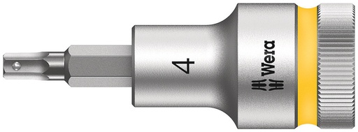 [WER_05003820001] Wera 05003820001 8740 C HF Zyklop Bit Socket With 1/2" Dr w/Holding Function, 4 X 60 mm