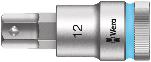 [WER_05003826001] Wera 05003826001 8740 C HF Zyklop Bit Socket With 1/2" Dr w/Holding Function, 12 X 60 mm