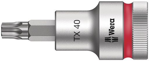 [WER_05003834001] Wera 05003834001 8767 C HF TORX® Zyklop Bit Socket With 1/2" Dr w/Holding Function, TX 40 X 60 mm