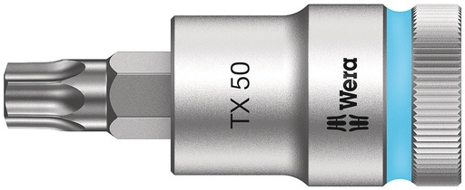 [WER_05003836001] Wera 05003836001 8767 C HF TORX® Zyklop Bit Socket With 1/2" Dr w/Holding Function, TX 50 X 60 mm