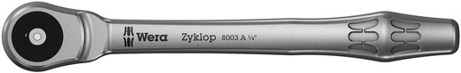 [WER_05004003001] Wera 05004003001 8003 A Zyklop Metal Ratchet With Push-Through Square and 1/4" Dr, 1/4" X 141 mm