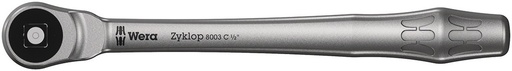 [WER_05004063001] Wera 05004063001 8003 C Zyklop Metal Ratchet With Push-Through Square and 1/2" Dr, 1/2" X 281 mm
