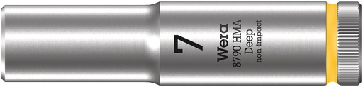 [WER_05004504001] Wera 05004504001 8790 HMA Deep 1/4" Socket, 7 X 50 mm