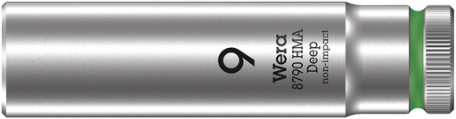 [WER_05004506001] Wera 05004506001 8790 HMA Deep 1/4" Socket, 9 X 50 mm