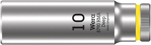 [WER_05004507001] Wera 05004507001 8790 HMA Deep 1/4" Socket, 10 X 50 mm